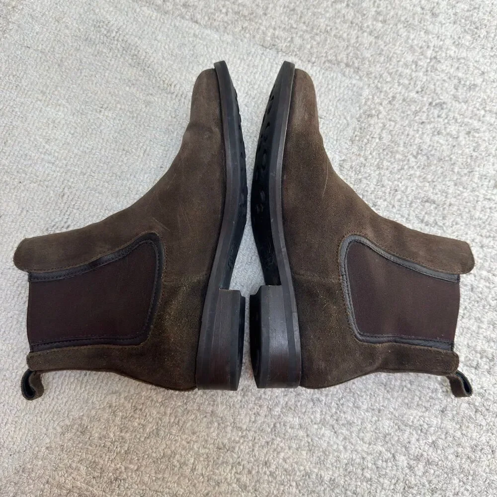 Thursday Boot Company Duchess Brown Suede Chelsea Ankle Boots Women’s Size 7